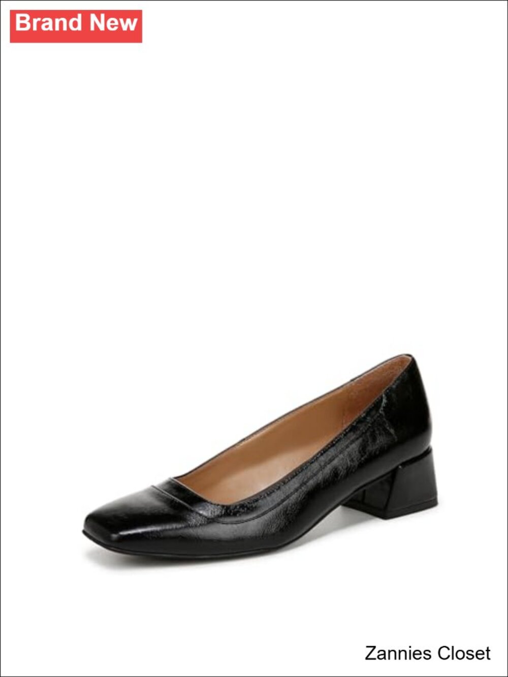 ✨ Naturalizer Huntley Block Heel Dress Pump Comfort Square Toe